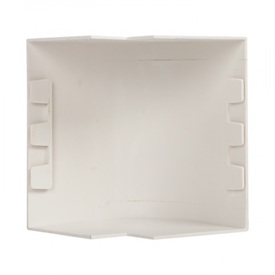 Фотография Угол внешний (100х60) (2 шт) белый EKF-Plast, артикул obw-100-60x2