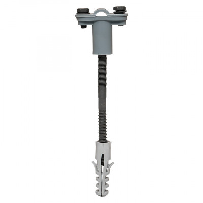 Фотография Держатель фасадный пластиковый скручиваемый L=120мм EKF, артикул lp-44120