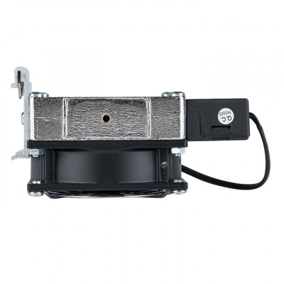 Фотография Обогреватель на DIN-рейку с вентилятором 100Вт 230В IP20 Quadro EKF PROxima, артикул heater-vent-q-100-20