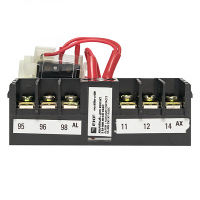 Фотография Аварийный + доп. контакт к ВА-99М 250 EKF PROxima, артикул mccb99m-a-009