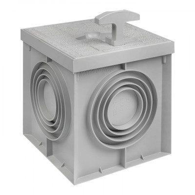 Фотография Грунтовый колодец контрольно-измерительный, 200х200х200мм EKF PROxima, артикул gc-8170