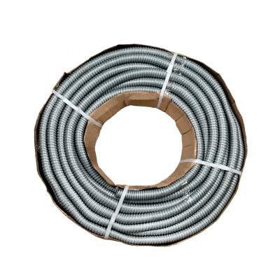 Фотография Металлорукав Р3-ЦХ-18 с протяжкой (50 м) EKF PROxima, артикул mrzn-18-50