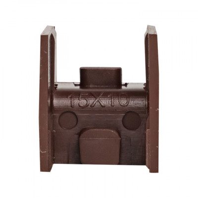 Фотография Угол внутренний (15х10) (4 шт) темное дерево EKF-Plast, артикул ibd-15-10x4