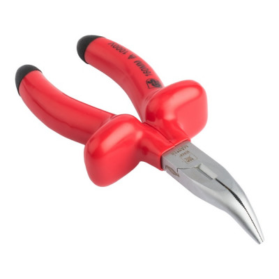 Фотография Длинногубцы изогнутые Master 160 мм 1000В EKF Basic, артикул dgi-160-mas-in