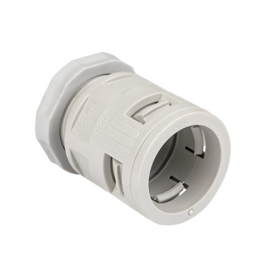 Фотография Коннектор для гофрированной трубы (25 мм) (25 шт) EKF-Plast, артикул kn-t-25