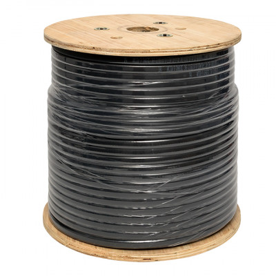 Фотография Кабель нагревательный саморегулирующийся DSE-17P (17 Вт/м) 200 м, полиолефин EKF PROxima, артикул DSE-17P-200