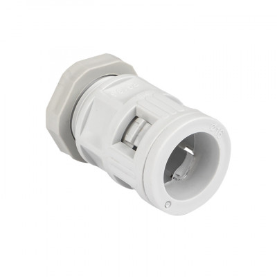 Фотография Коннектор для гофрированной трубы (16 мм) (50 шт) EKF-Plast, артикул kn-t-16