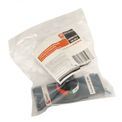 Фотография Рукоятка управления для прямой установки на рубильники TwinBlock  160-250А EKF PROxima, артикул tb-160-250-fh