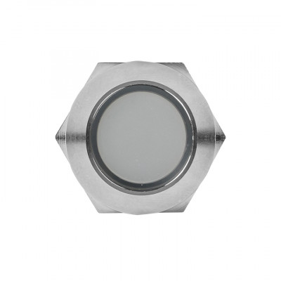 Фотография Лампа белая сигнальная S-Pro67 19 мм 230В EKF PROxima, артикул s-pro67-351