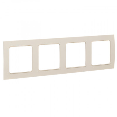 Фотография Стокгольм Рамка 4-местная белая EKF PROxima, артикул EZM-G-303-20