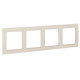 Фотография Стокгольм Рамка 4-местная белая EKF PROxima, артикул EZM-G-303-20