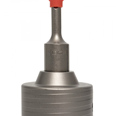 Фотография Коронка буровая по бетону с оснасткой TCT-72 М22 SDS-plus EKF Master, артикул tct-72-m22