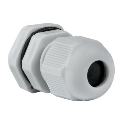 Фотография Сальник PG9 IP54 (100 шт) d отв. 15 мм / d провод. 4-8 мм EKF PROxima, артикул plc-pg-9