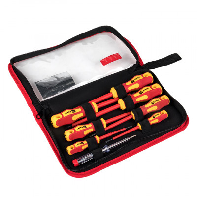 Фотография Набор диэлектрических отверток НИО-08 EKF Master, артикул ndo-08