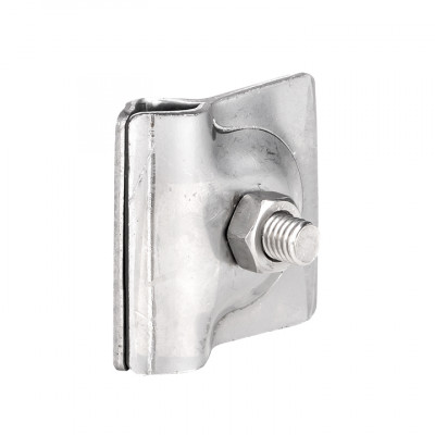 Фотография Зажим прута универсальный (пластина 45х45мм), NI EKF PROxima, артикул lp-g3103-ni