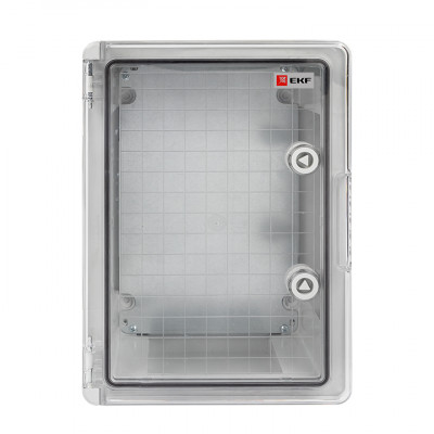 Фотография Щит пластиковый с монтажной платой прозр. дверь 500х400х180 мм IP65 EKF PROxima, артикул PBT65MP006