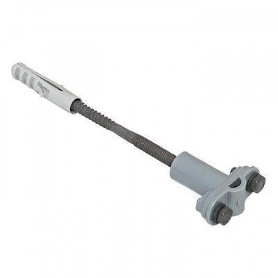 Фотография Держатель фасадный пластиковый скручиваемый L=100мм EKF, артикул lp-44100