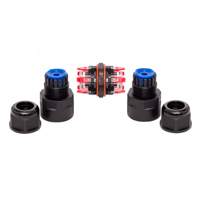 Фотография Кабельный коннектор I-образный (СМК 5PIN) IP68 FreeTools EKF PROxima, артикул cct2-smk5