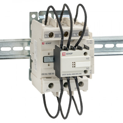 Фотография Контактор для конденсатора КМЭК 40квар 400В 2NО+1NC EKF PROxima, артикул ctrk-s-95-40-400