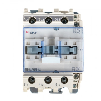 Фотография Контактор КМЭ малогабаритный 65А  24В NO+NC EKF PROxima, артикул ctr-s-65-24