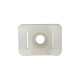 Фотография Площадка под хомуты (22x16) с монтажным отверстием М4 белая (100шт.) EKF PROxima, артикул pmo-22-16-w