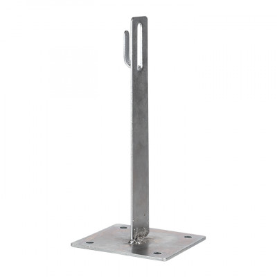 Фотография Держатель кровельный с подставкой h100/65мм CZ EKF PROxima, артикул lp-d2106-cz