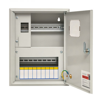 Фотография Щит учетно-распред. навесной счетчик на дин-рейку ЩУРн  1/9 (Э) (360x280x110) IP31 EKF PROxima, артикул mb23-1/9e