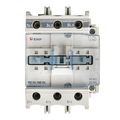 Фотография Контактор малогабаритный КМЭ 95А 110В NO+NC EKF, артикул ctr-s-95-110