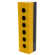Фотография Корпус КП106 пластиковый 6 кнопок желтый EKF PROxima, артикул cpb-106-o