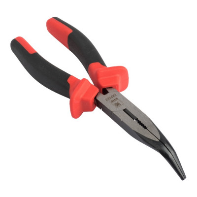 Фотография Длинногубцы изогнутые Expert 200 мм EKF PROxima, артикул dgi-200-exp