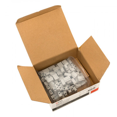 Фотография Строительно-монтажная клемма СМК 224-111 проходная на 1 проводник 1,0-2,5мм2 (100шт.) EKF PROxima, артикул plc-smk-111