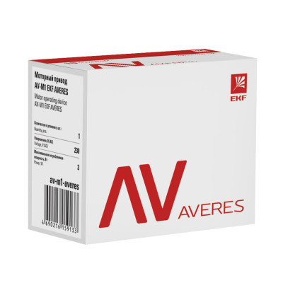 Фотография Моторный привод AV-M1 1P/2P EKF AVERES, артикул av-m1-averes