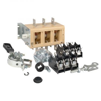 Фотография ВР32У-37A71240-R 400А, 2 направ. с д/г камерами, с передней смещённой рукояткой EKF MAXima, артикул uvr32-37a71240-r