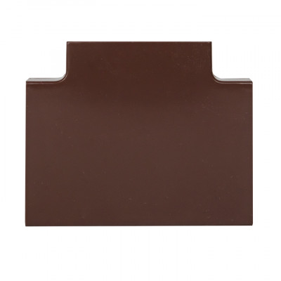 Фотография Угол T-образный (40х16) (4 шт) темное дерево EKF-Plast, артикул tchd-40-16x4