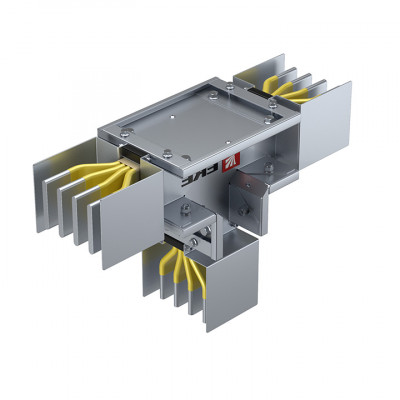 Фотография Секция Т-образная вертикальная 2500 А IP55 AL 3L+N+PE(ШИНА), артикул HPA25TV55