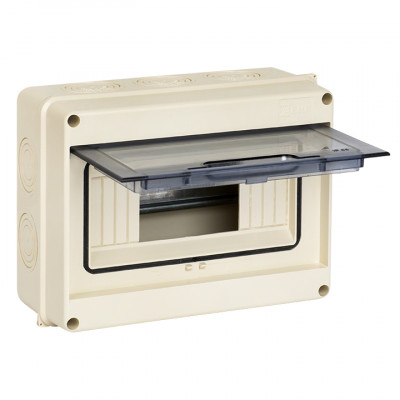 Фотография Щит распред. навесной ЩРН-ПГ- 8 (147х203х89) IP65 EKF PROxima, артикул Pb65-n-pg-8