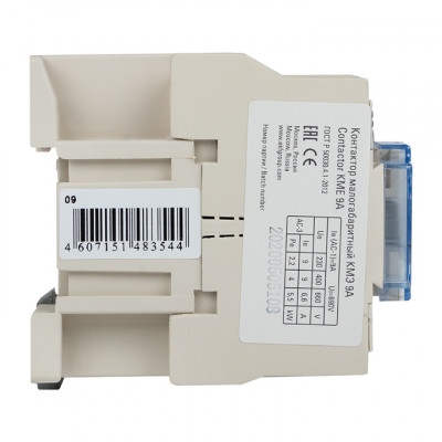 Фотография Контактор КМЭ малогабаритный  9А  36В 1NO EKF PROxima, артикул ctr-s-9-36