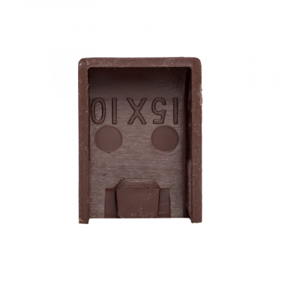 Фотография Заглушка (15х10) (4 шт) темное дерево EKF-Plast, артикул ecd-15-10x4