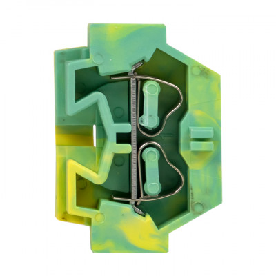 Фотография Миниклемма STB-4 32A желто-зеленая EKF PROxima, артикул stb-m-4-y-green