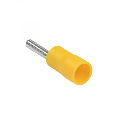 Фотография Наконечник штыревой круглый изолированный НШКИ 2.5-6.0 (уп 50шт) EKF PROxima, артикул nshki-2.5-6.0