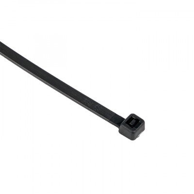 Фотография Хомут нейлоновый черный (4,8х120) (100шт.) EKF Basic, артикул plc-cb-4.8x120