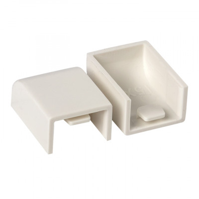 Фотография Заглушка (15х10) (4 шт) белая EKF-Plast, артикул ecw-15-10x4