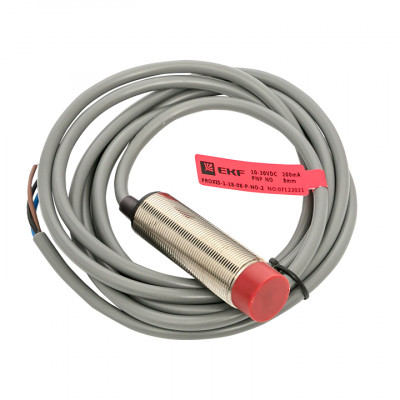 Фотография Бесконтактный емкостный датчик PROXIS-1-18-08-P-NO-2, артикул PROXIS-1-18-08-P-NO-2