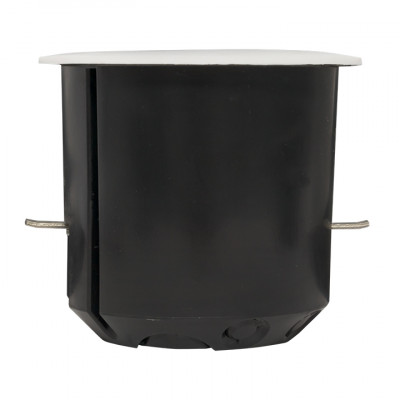 Фотография Коробка универсальная установочная КМП-020-028 углубленная с мет. лапками и крышкой (80х70) розн стикер EKF, артикул plc-kmp-020-028-r