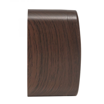 Фотография Розетка Phone 1-местная ОП Минск тёмное дерево EKF, артикул EGT01-034-40