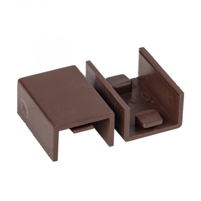 Фотография Соединитель (15х10) (4 шт) темное дерево EKF-Plast, артикул cond-15-10x4