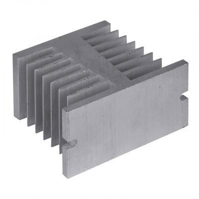 Фотография Радиатор для твердотельного реле 120А EKF PROxima, артикул rad-rtp-120