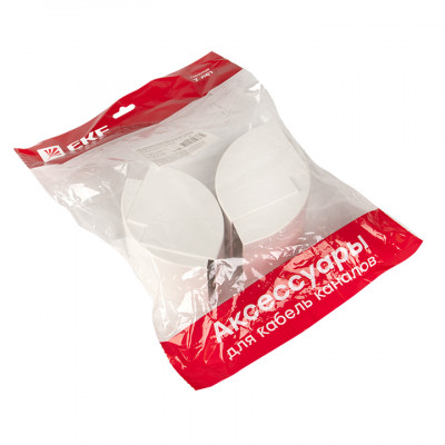 Фотография Угол внешний (60х60) (4 шт) белый EKF-Plast, артикул obw-60-60x4