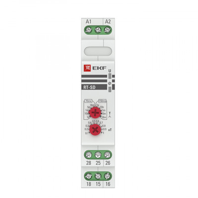 Фотография Реле времени (для двигателей звезда-треугольник) RT-SD EKF PROxima, артикул rt-sd