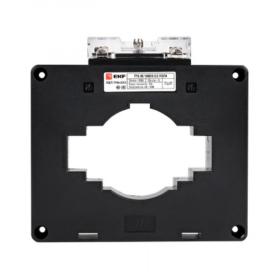 Фотография Трансформатор тока ТТЕ-85-1000/5А класс точности 0,5 EKF PROxima, артикул tte-85-1000